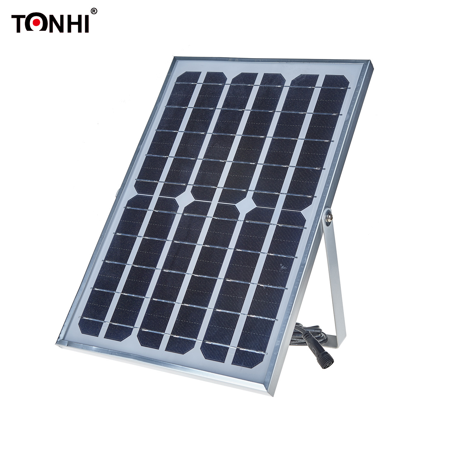 Jardín al aire libre IP65 impermeable 25W LED Luz de inundación solar